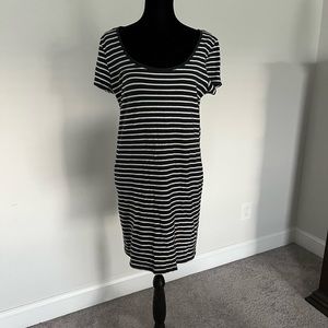 Striped T-Shirt Dress